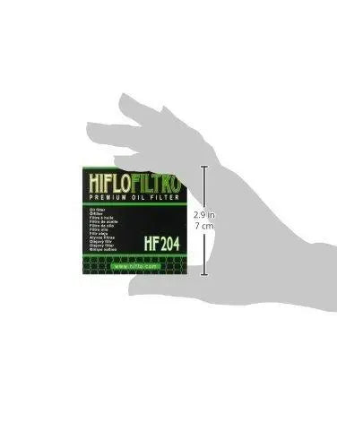 Oil Filter - Hiflofiltro HF204 Black Premium Oil Filter