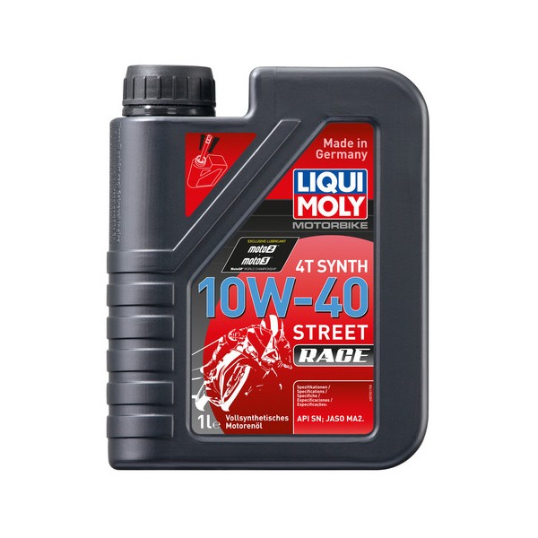 LIQUI MOLY 10W40 STREET RACE (1Ltr)