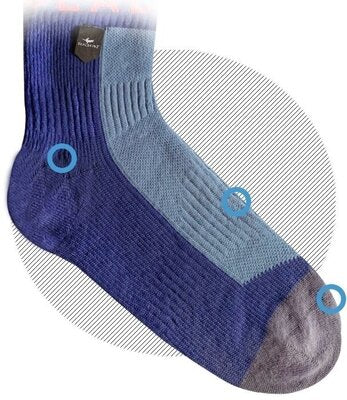 Sealskinz Waterproof Warm Weather Mid Length Socks