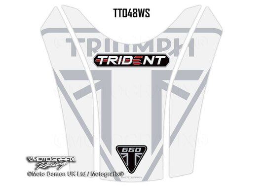 Motografix 3D Gel Tank Pad Protector For Triumph Trident 660 2021 Motografix